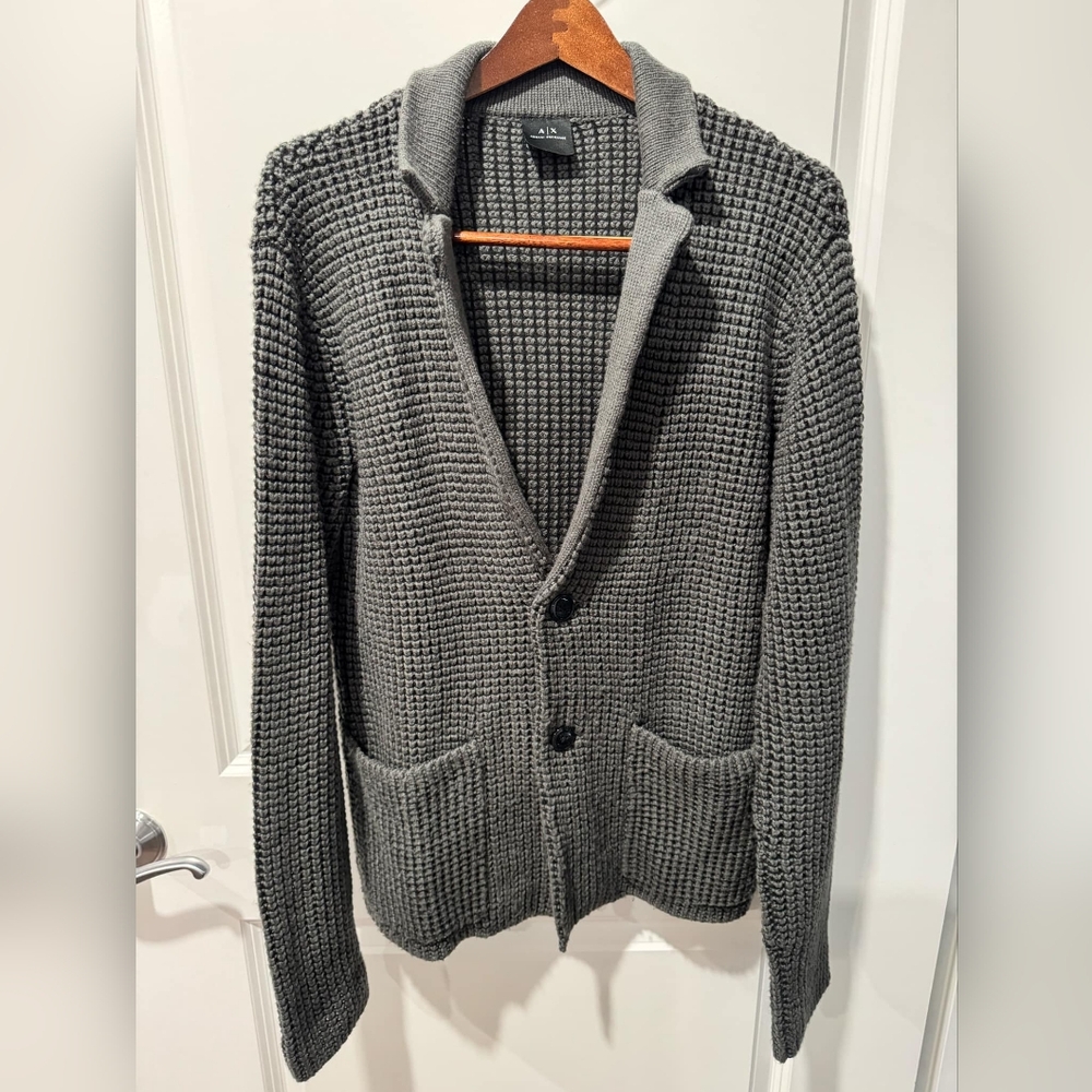 Armani Exchange Mens Cardigan